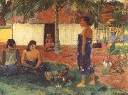 Paul Gauguin, Why are you anger